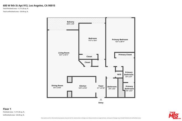 600 W 9th Street 913, Los Angeles, CA 90015