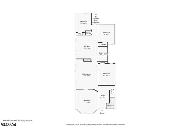 69 Graham Ave, Paterson City, NJ 07524