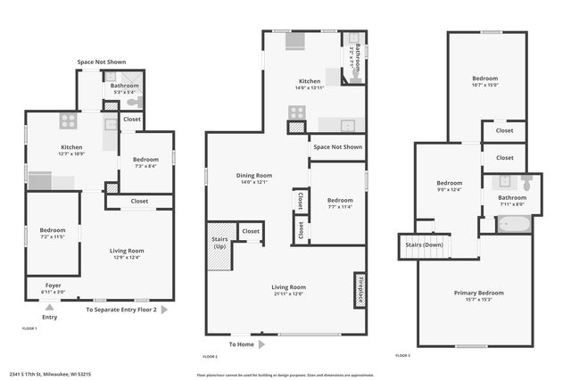 3433 S 2nd STREET #3435, Milwaukee, WI 53207