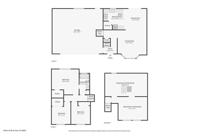 5429 S 4125 W, Roy, UT 84067