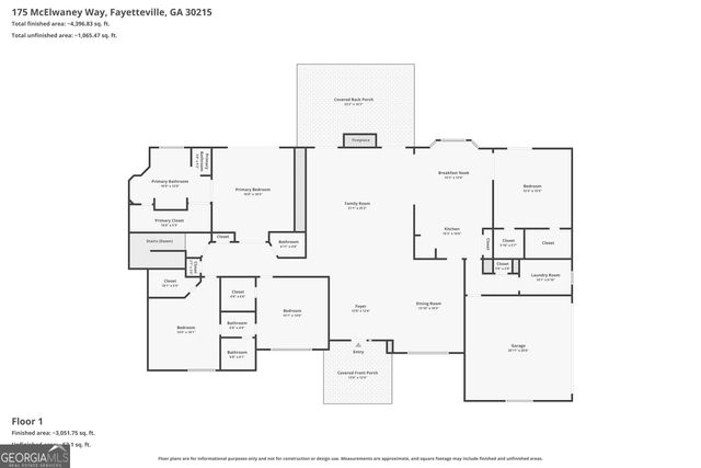 175 Mcelwaney Way, Fayetteville, GA 30215