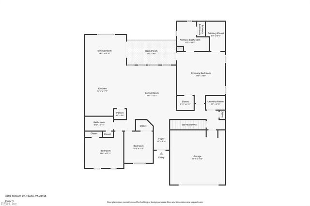 3589 Trillium DR, Toano, VA 23168