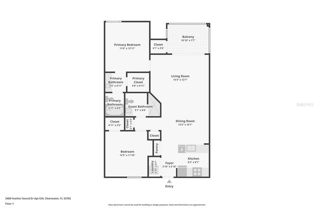 2400 FEATHER SOUND DRIVE 415, Clearwater, FL 33762