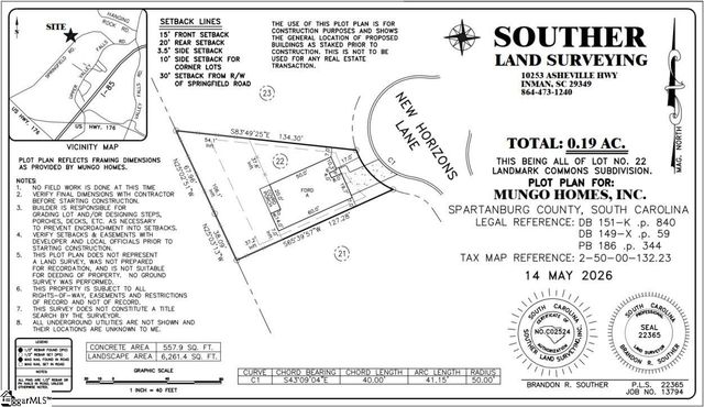 7083 New Horizons Lane Lot 22, Boiling Springs, SC 29316
