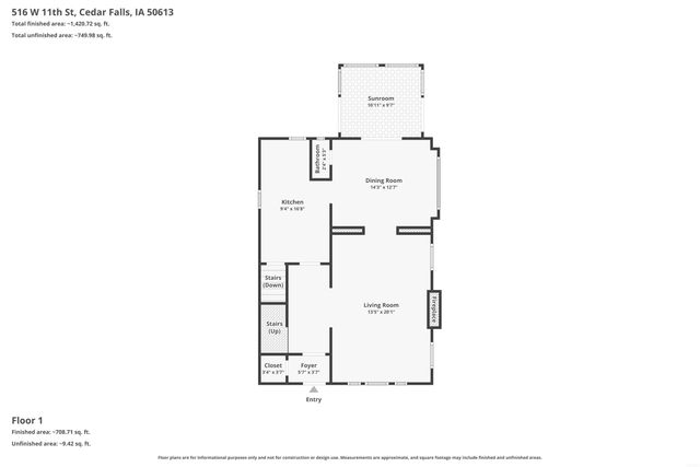 516 W 11th Street, Cedar Falls, IA 50613