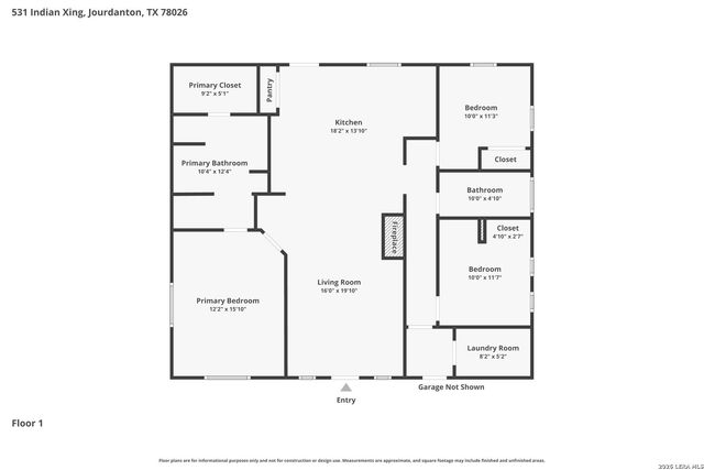 531 INDIAN XING, Jourdanton, TX 78026
