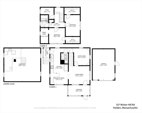 107 Winter Hill Rd, Holden, MA 01520