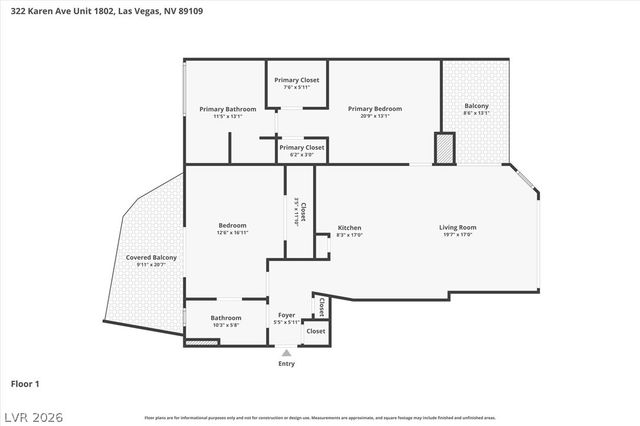 322 Karen Avenue 1802, Las Vegas, NV 89109