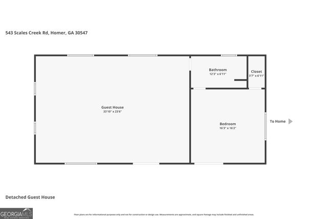 543 Scales Creek Road, Homer, GA 30547