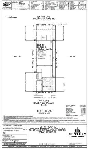1365 Ravenna Place, Brookshire, TX 77423