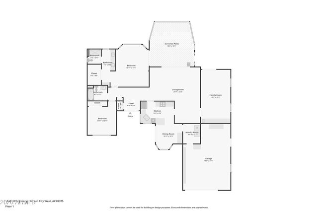 12435 W TIGERSEYE Drive, Sun City West, AZ 85375