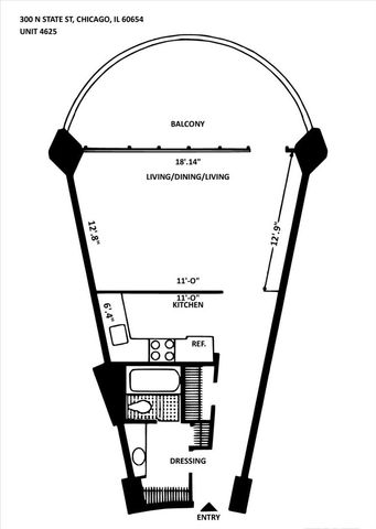 300 N State Street 4625, Chicago, IL 60654
