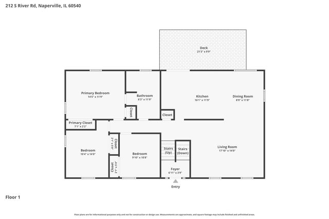 212 S River Road, Naperville, IL 60540