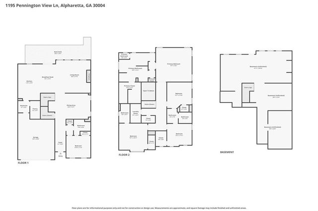 1195 Pennington View Lane, Alpharetta, GA 30004
