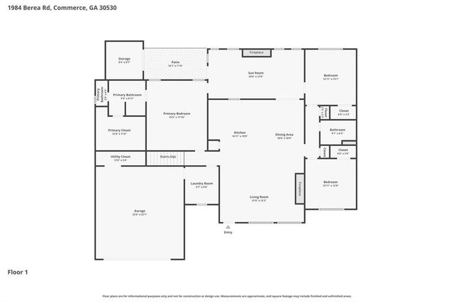 1984 Berea Road, Commerce, GA 30530