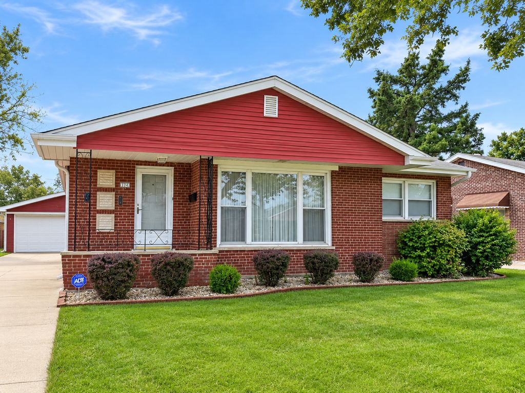 174 Linden Lane, Chicago Heights, IL 60411 — exterior
