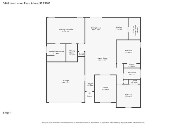 3448 Heartwood Pass, Aiken, SC 29803