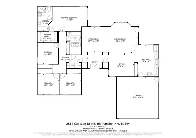 2512 Cabezon Drive NE, Rio Rancho, NM 87144