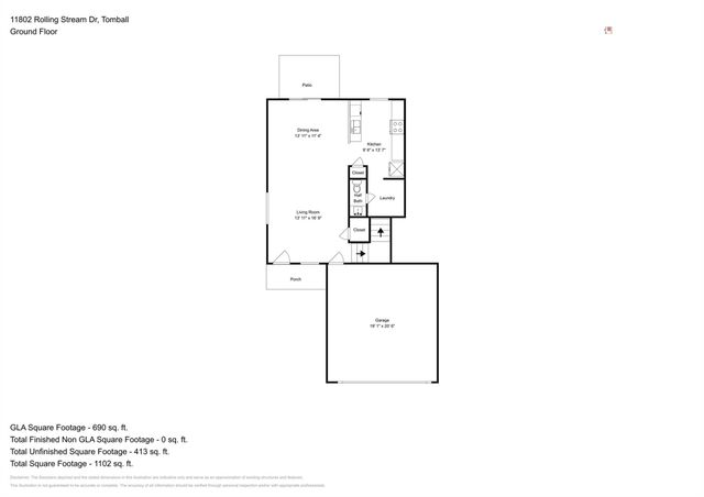11802 Rolling Stream Drive, Tomball, TX 77375