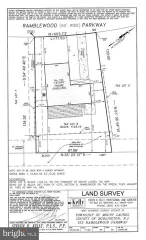 153 RAMBLEWOOD PKWY, Mount Laurel, NJ 08054