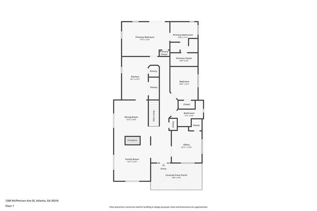 1286 Mcpherson Avenue SE, Atlanta, GA 30316
