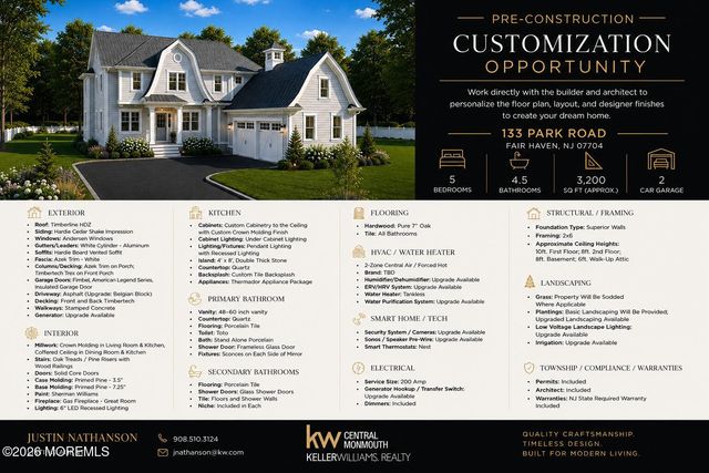 133 Park Road, Fair Haven, NJ 07704
