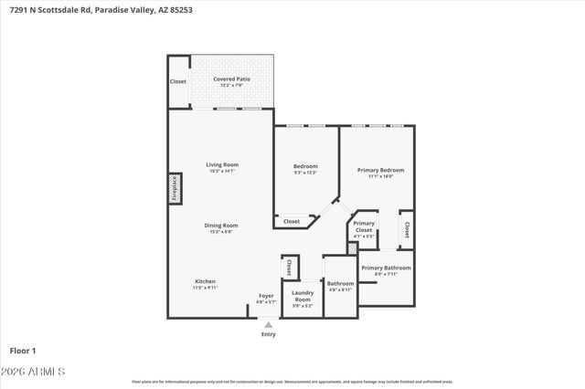 7291 N SCOTTSDALE Road 3013, Paradise Valley, AZ 85253