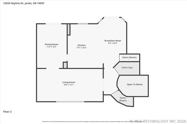 12525 S Skyline Drive, Jenks, OK 74037