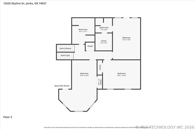 12525 S Skyline Drive, Jenks, OK 74037