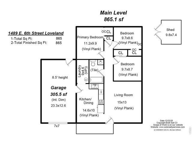 1489 E 6th St, Loveland, CO 80537
