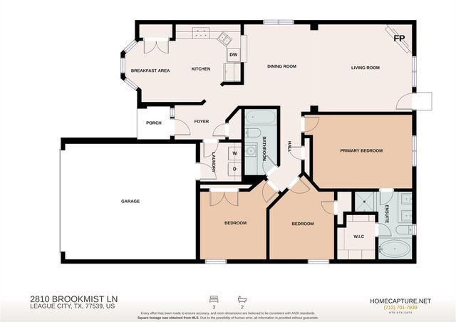 2810 Brookmist Lane, Dickinson, TX 77539