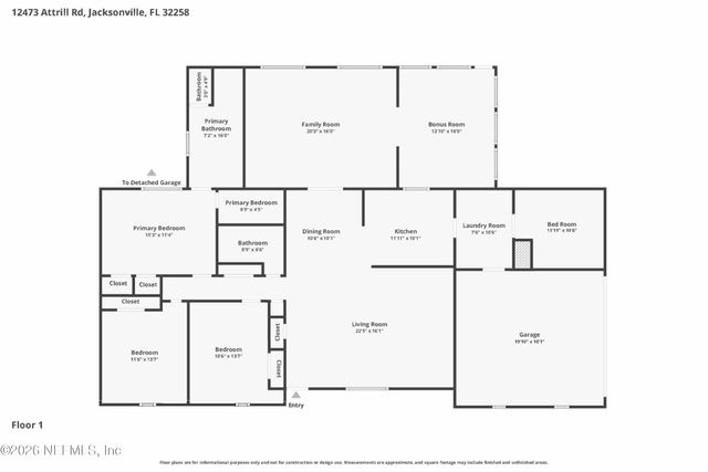 12473 ATTRILL Road, Jacksonville, FL 32258