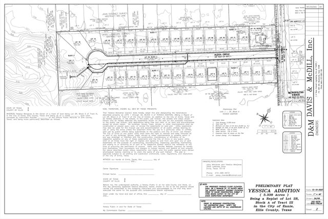 TBD S Hall Street, Ennis, TX 75119