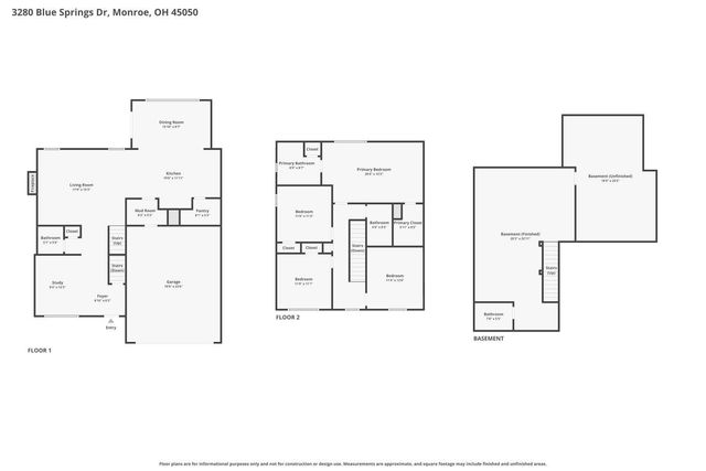 3280 Blue Springs Drive, Monroe, OH 45050