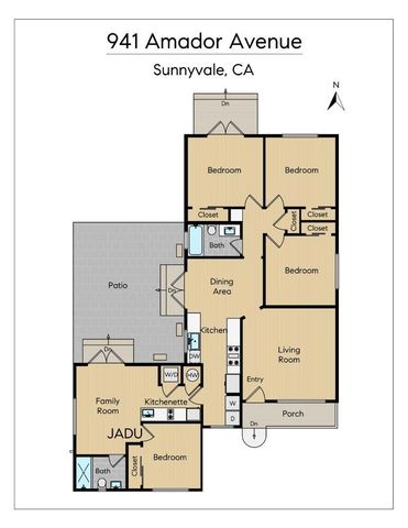 941 Amador Avenue, Sunnyvale, CA 94085