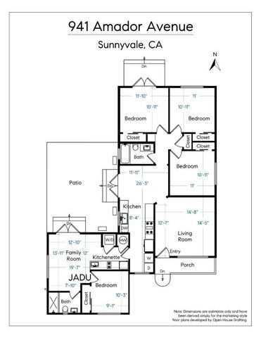 941 Amador Avenue, Sunnyvale, CA 94085