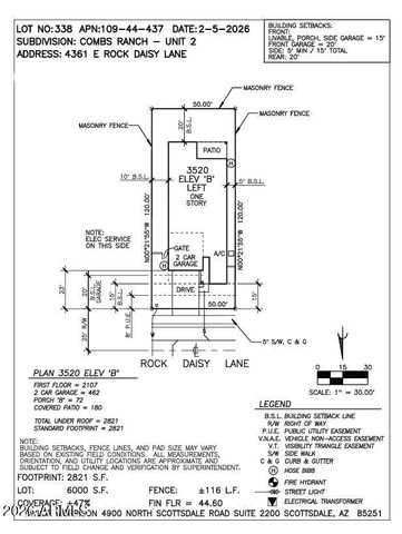 4361 E ROCK DAISY Lane, San Tan Valley, AZ 85140