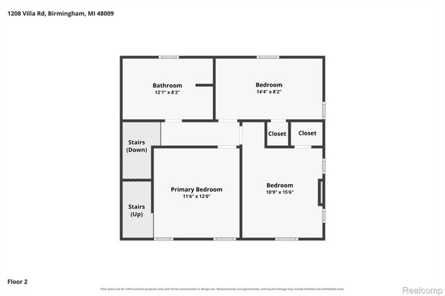 1208 Villa Road, Birmingham, MI 48009