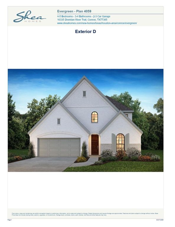 15994 Mahogany Mist Drive, Conroe, TX 77302