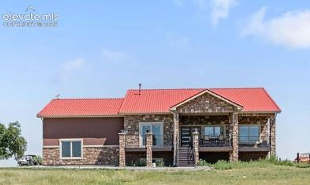 8450 S Edison Road, Yoder, CO 80864 — exterior
