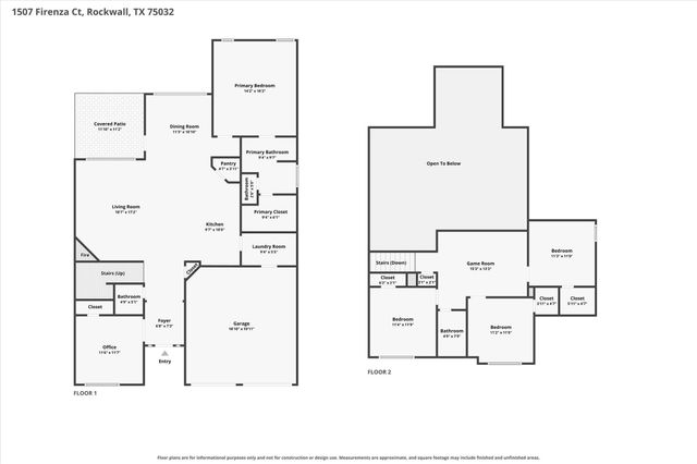 1507 Firenza Court, Mclendon Chisholm, TX 75032