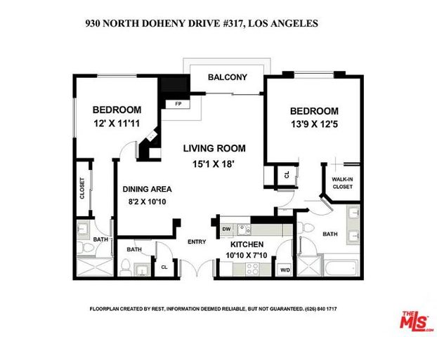 930 N Doheny Drive 317, West Hollywood, CA 90069