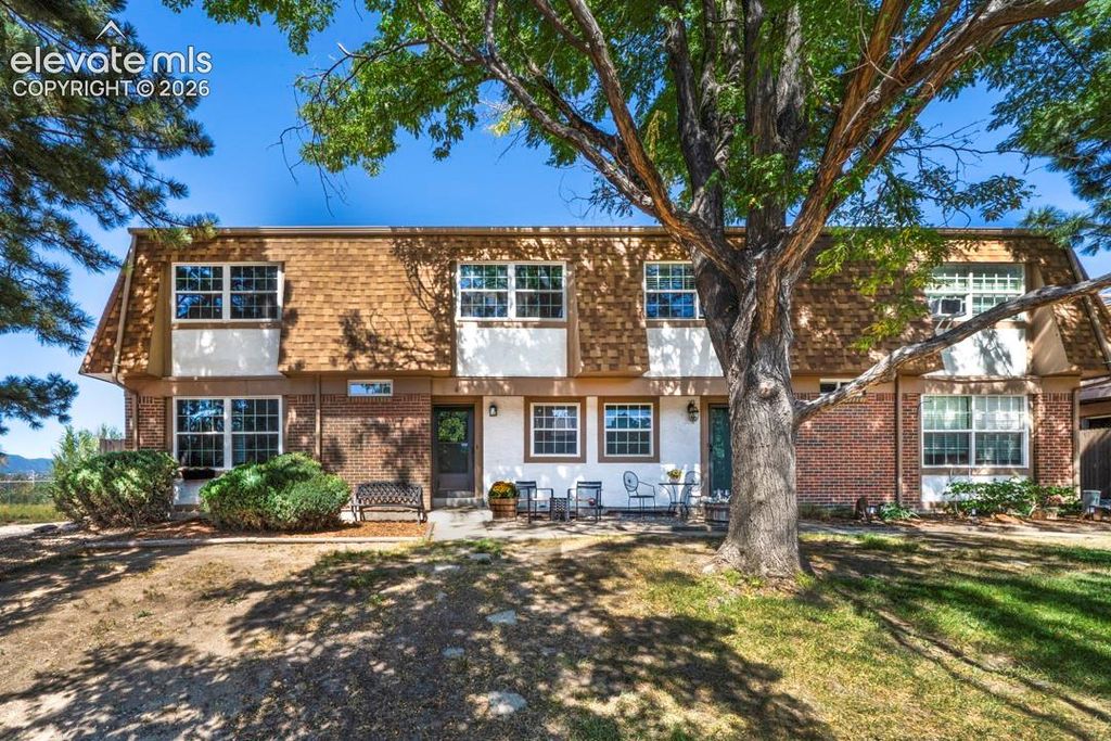 1103 Willow Bend Circle 4, Colorado Springs, CO 80918 — exterior