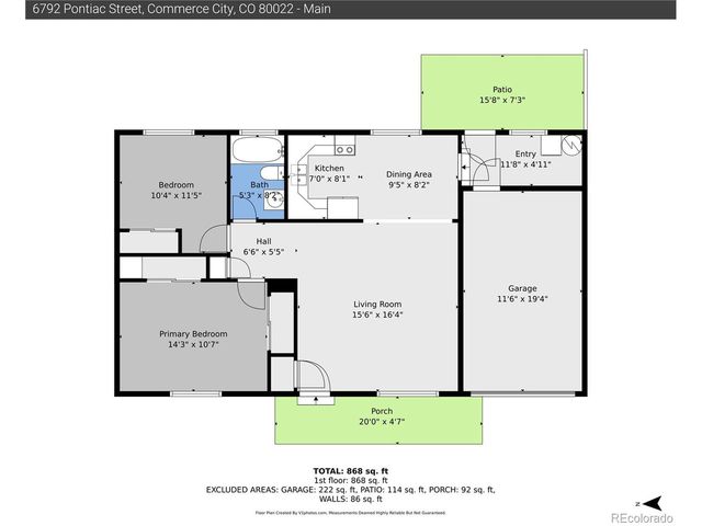 6792 Pontiac St, Commerce City, CO 80022