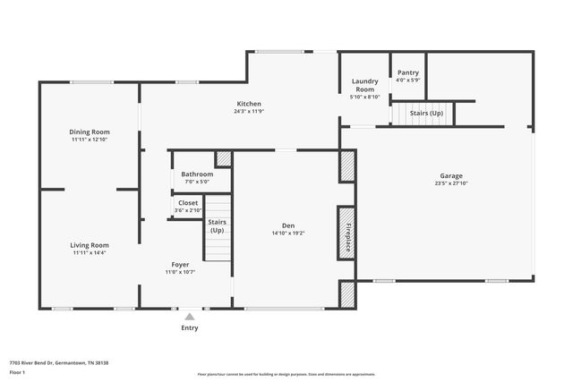 7703 RIVER BEND DR, Germantown, TN 38138
