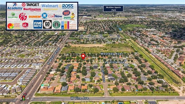 3600 La Vista Avenue, Mcallen, TX 78501