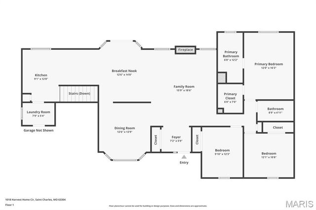 1018 Harvest Home Circle, St Charles, MO 63304