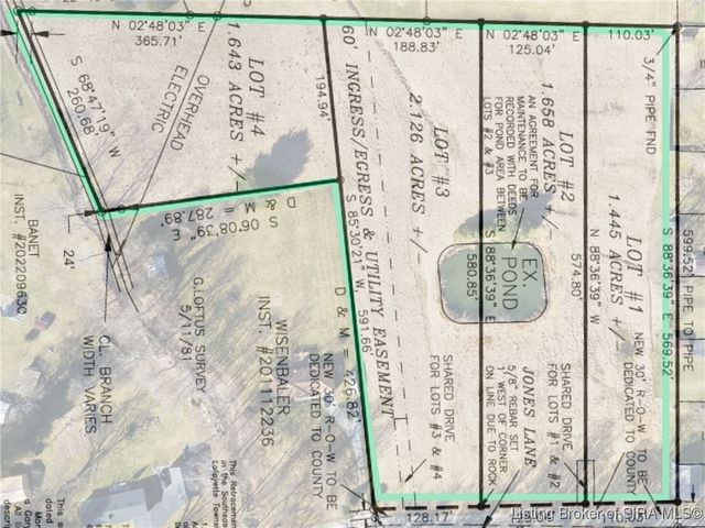 Lot 4 Jones Lane, Floyds Knobs, IN 47119