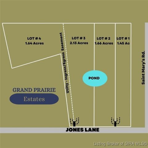 Lot 4 Jones Lane, Floyds Knobs, IN 47119