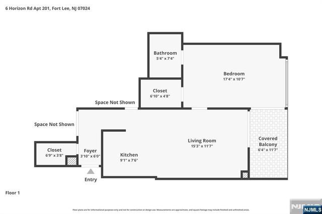 6 Horizon Road 201, Fort Lee, NJ 07024